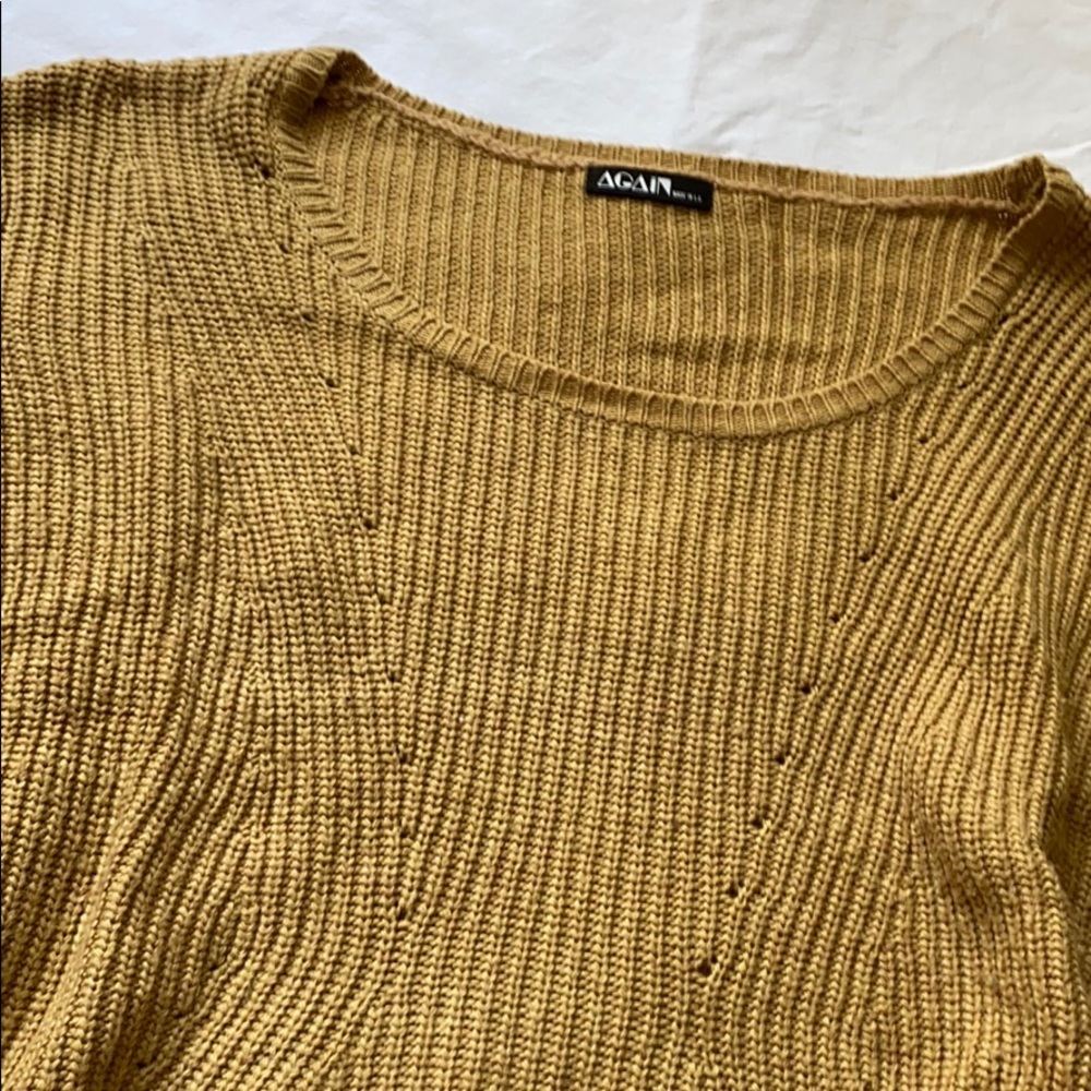 Again camel loose knit sweater - Picture 2 of 2